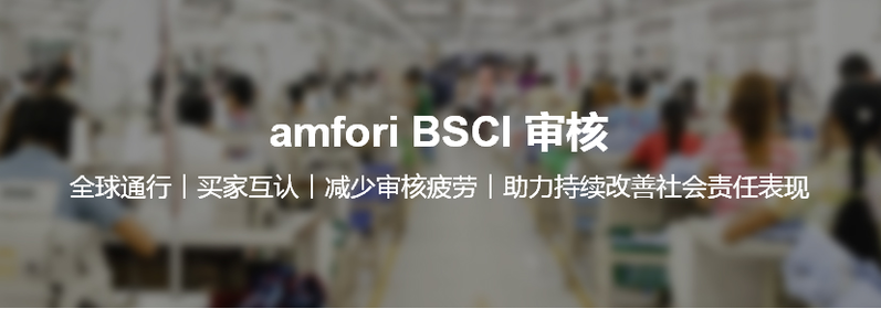 amfori BSCI审核